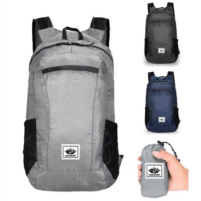 Foldable Backpack Small - Borsa da trekking all'aperto Zaino portatile