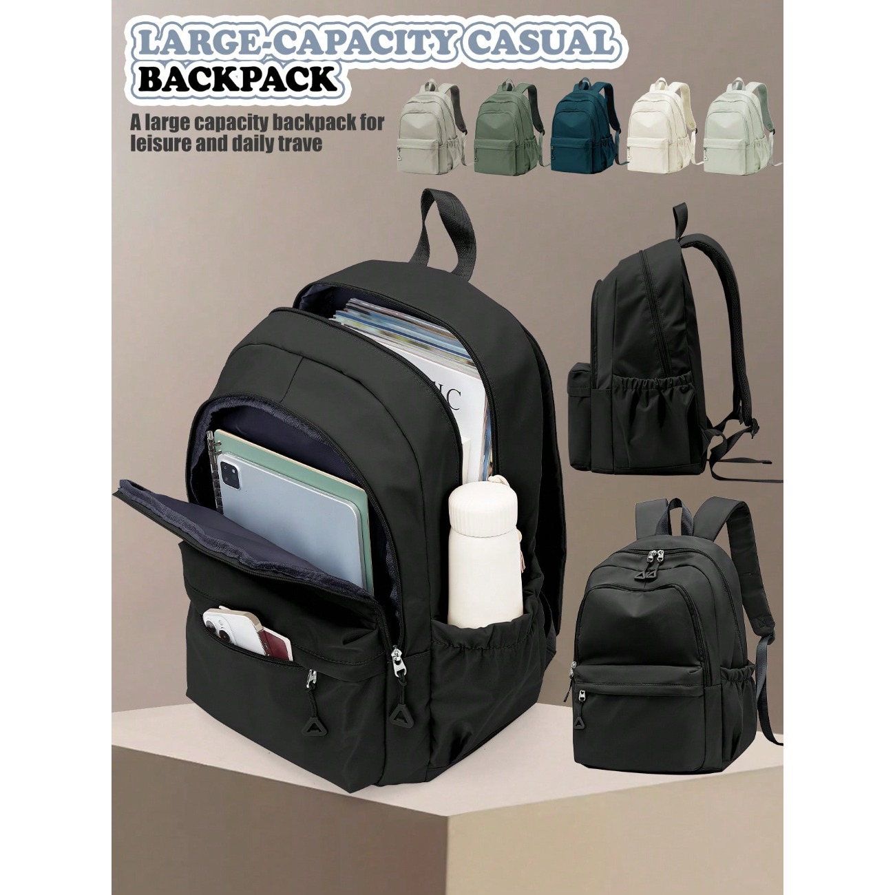 Zaino per Studenti di Scuola M - Laptop Backpack 15.6 recensione e prezzo