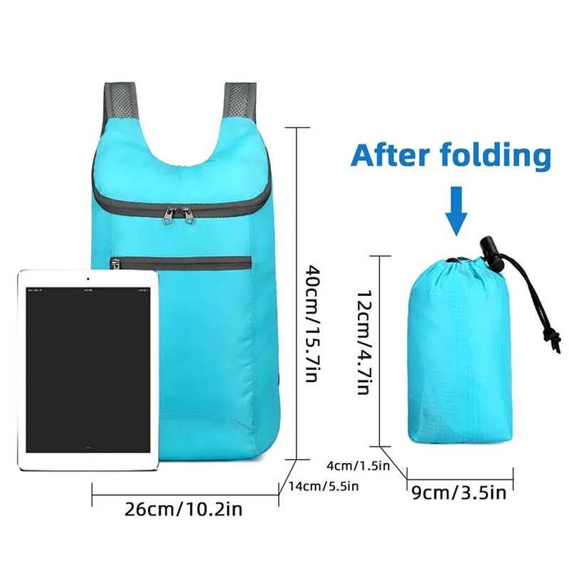 Zaino pieghevole impermeabile  - Foldable Backpack Small recensione e prezzo